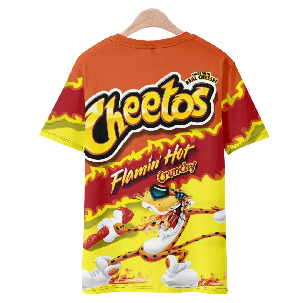 Fashion Crunchy  Flamin Hot  Cheetos 3D t-shirt