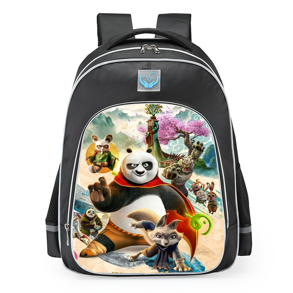 Kids Kung Fu Panda 4 School Bag