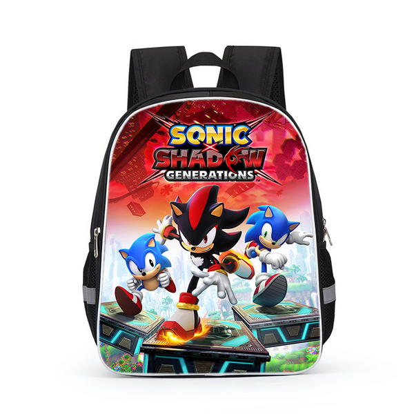 aminibi- Sonic X Shadow Generations Black Backpack  or 3pcs for Choose