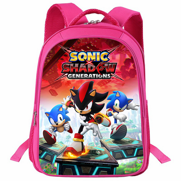 aminibi- Ｇirls Sonic X Shadow Generations Backpack for School