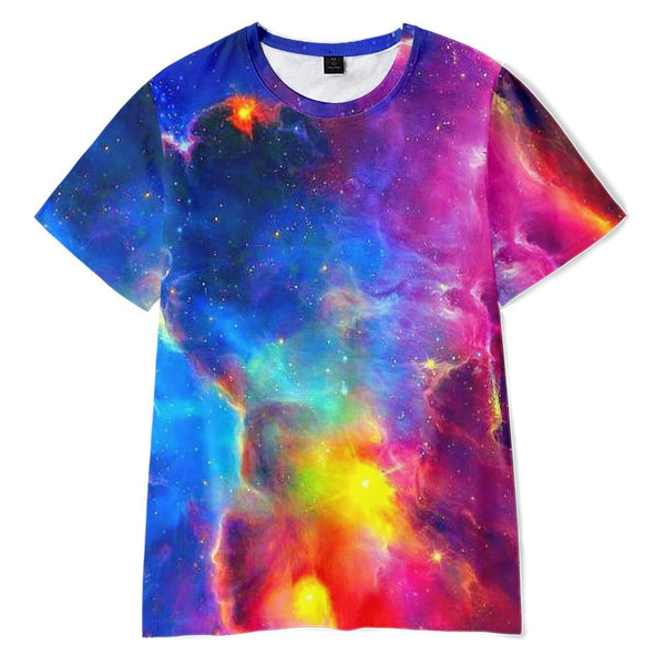 aminibi- Space Galaxy T-shirt