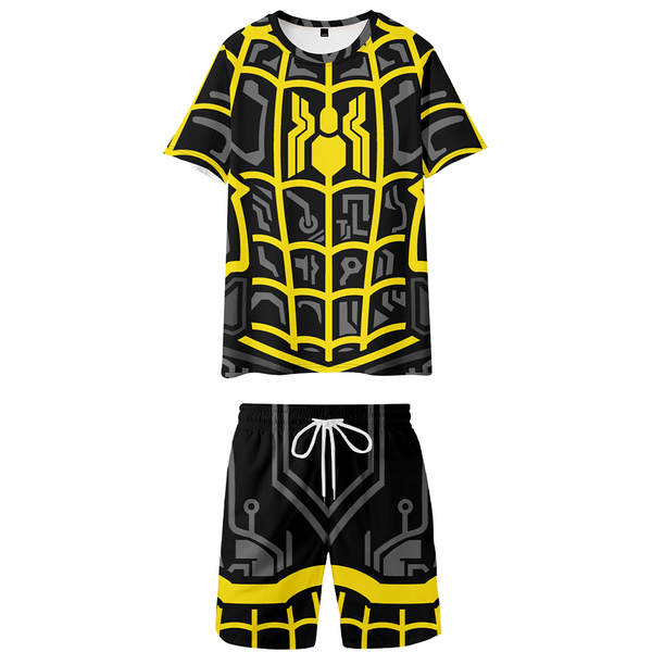 Spider-Man MCU - Black and Gold Short Suit for Boys