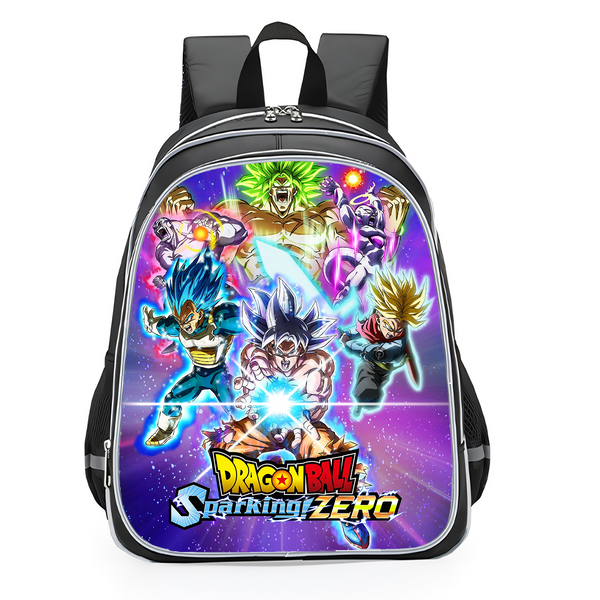 aminibi- Dragon Ball Sparking Zero Black Backpack