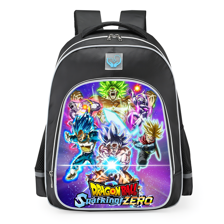 aminibi- Dragon Ball Sparking Zero Black Backpack