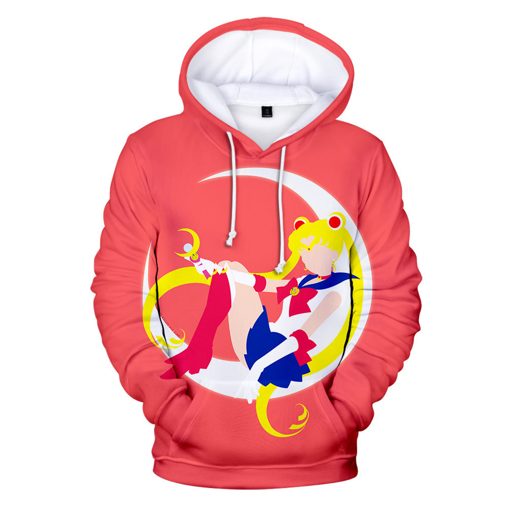 aminibi- Sailor Moon 3d Hoodie Cool Sweatshirt