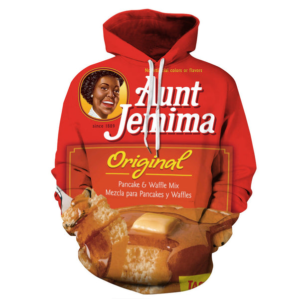 aminibi- Aunt Jemima Original 3D Hoodie Men's Women's Sweatshirt