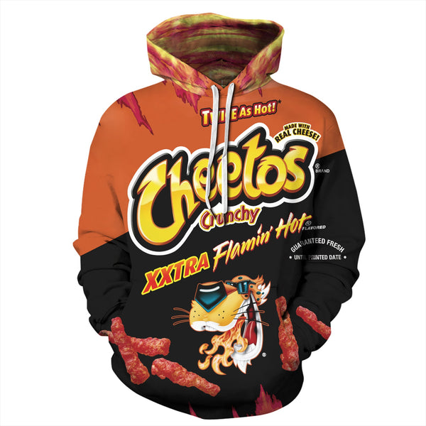 aminibi- Fashion Xxtra Flamin Hot Cheetos Hoodie Unisex Sweatshirt