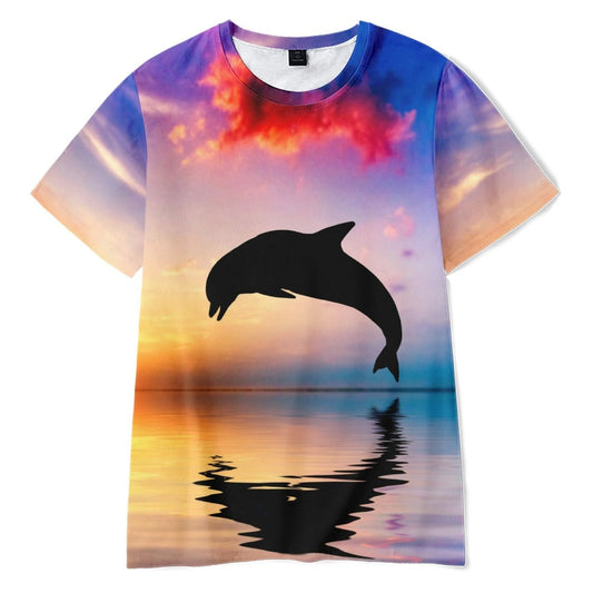 aminibi- Kids Dolphin　T-shirt