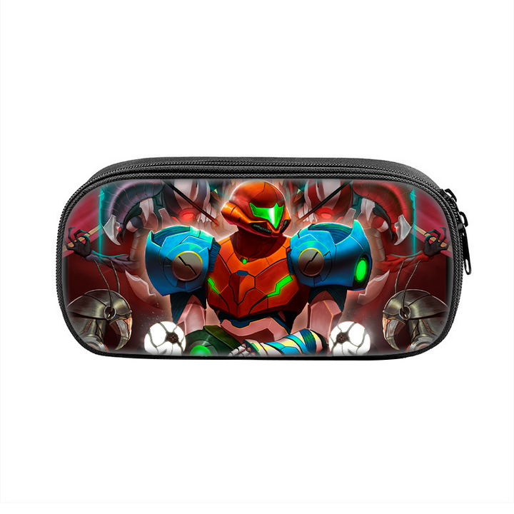 aminibi- Metroid Dread School backpack Lunch Bag Pencil Case