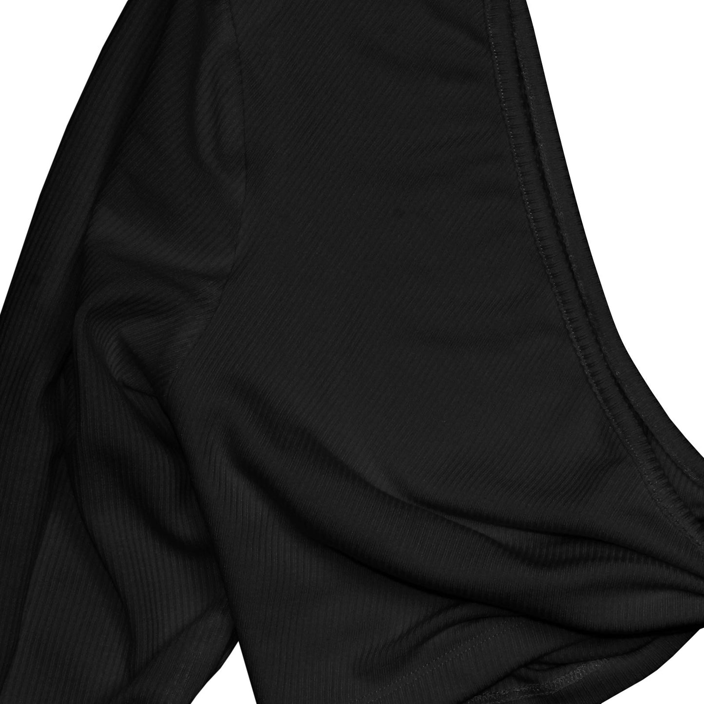 aminibi- Fashion V-neck Long-sleeved Open-waist Halter Dress