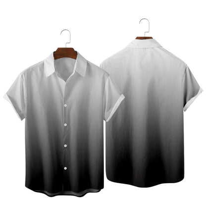 aminibi- Fashion Gradient Color Shirt