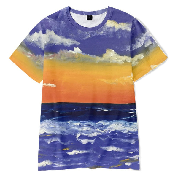 aminibi- Sunset on The Sea　T-shirt