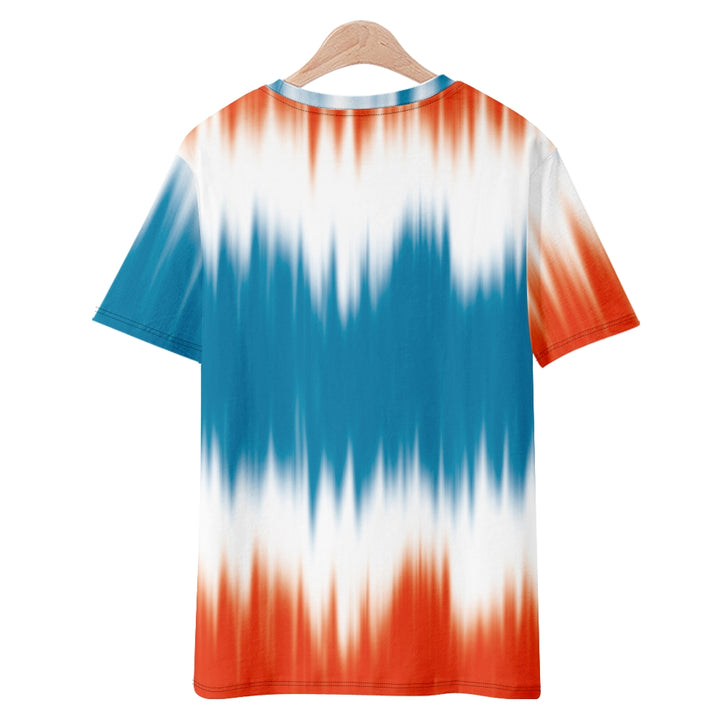 aminibi- The Sun Surprised Tie-dye Style T-shirt