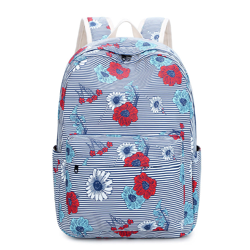 aminibi- School Backpack for Teen Girls Lightweight Kids Girls School Bookbags Backpack Set