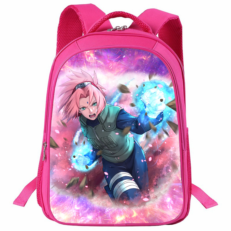 aminibi- Haruno Sakura Pink School Bag Girls Backpack