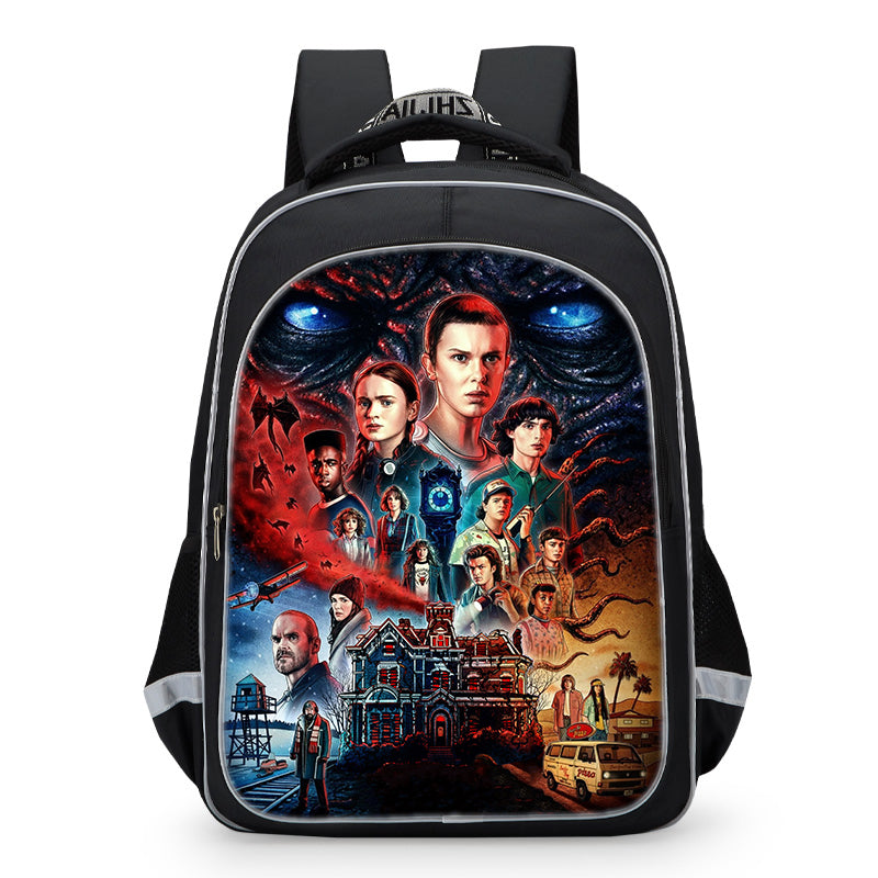 aminibi- Stranger Things Season 4 Backpack Lunch Bag Pencil Case