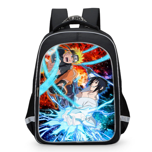 aminibi- Naruto Vs Sasuke  School bag Lunch bag pencil case