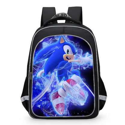 aminibi- Sonic The Hedgehog  Reflective strip Backpack