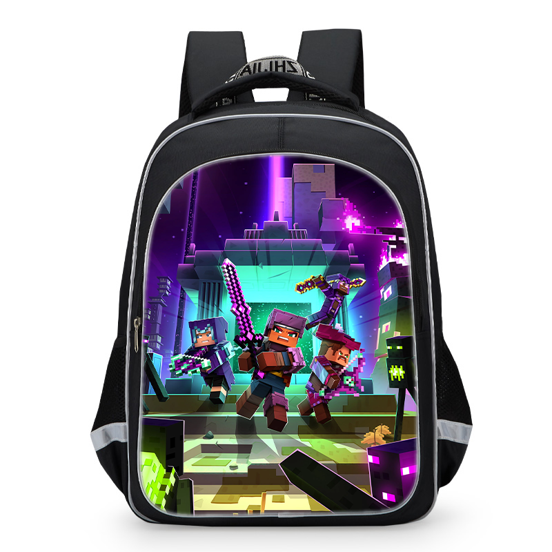 aminibi- minecraft echoing void  Backpack Lunch Bag Pencil Case
