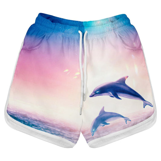 aminibi- Ｗomen Dolphin　Beach Shorts 　Casual Shorts